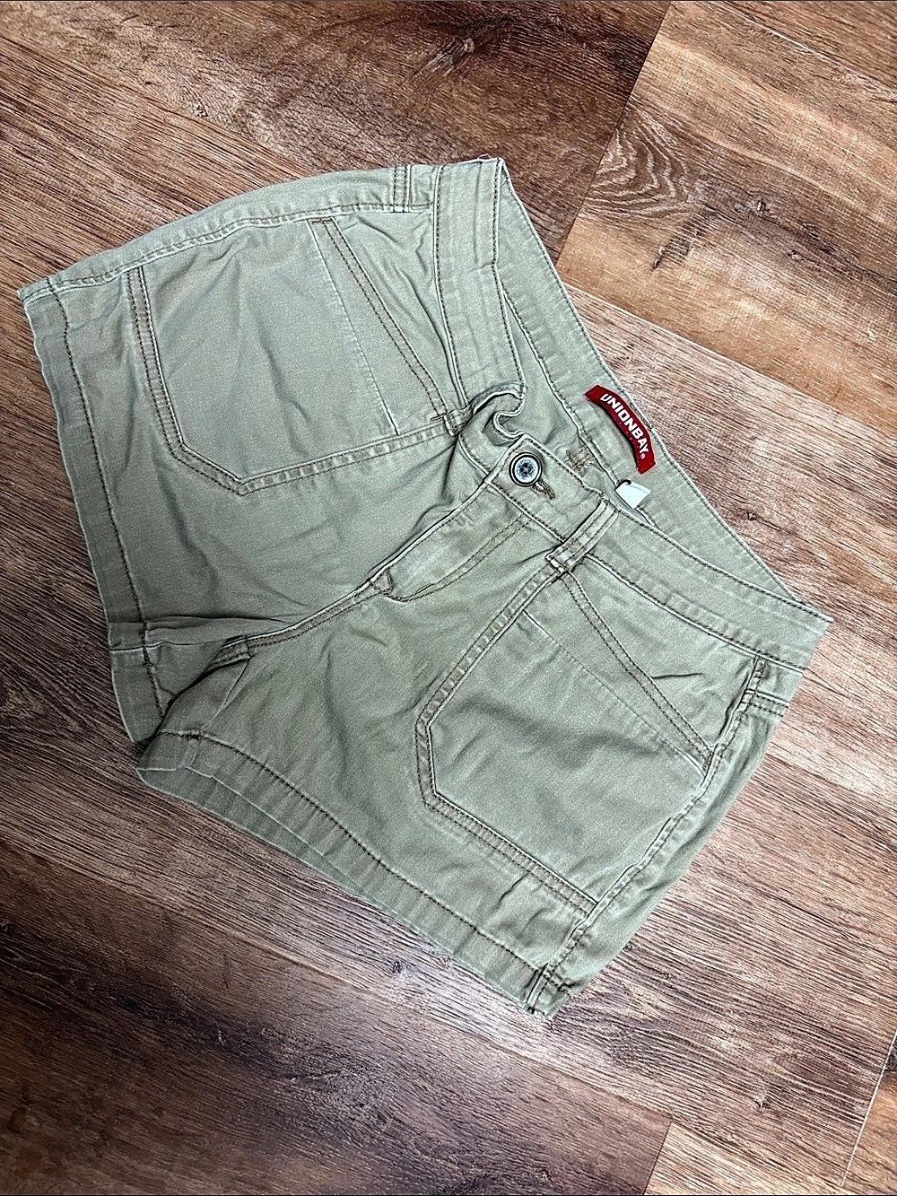 Unionbay Women's Cargo Shorts Green Size 11